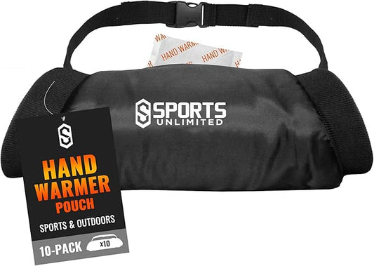 Sports Unlimited Football Hand Warmer Pouch, Youth, Kids. Men & Adult, Perfect for QB Position, Golf Handwarmer Sleeve, Hand Warmers for Football