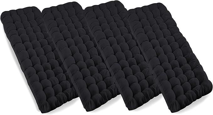 Zone Tech Camping Cot Mattress Pad Premium Quality Outdoor Comfortable Thicker Cotton Sleeping Cot Lightweight Waterproof Bottom Pad Mattress for Adult, Kid