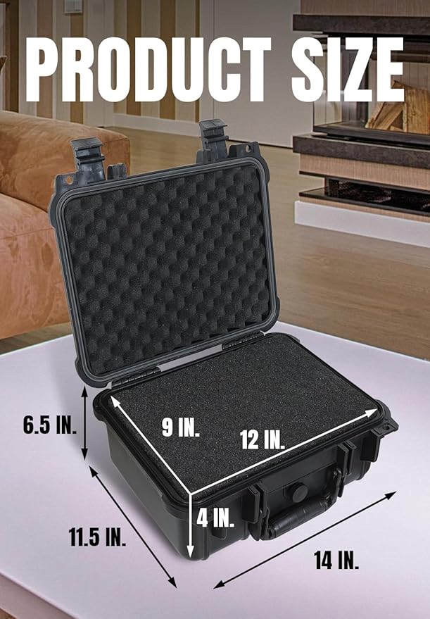 14x 11.5x 6.5 Inch Hard Case