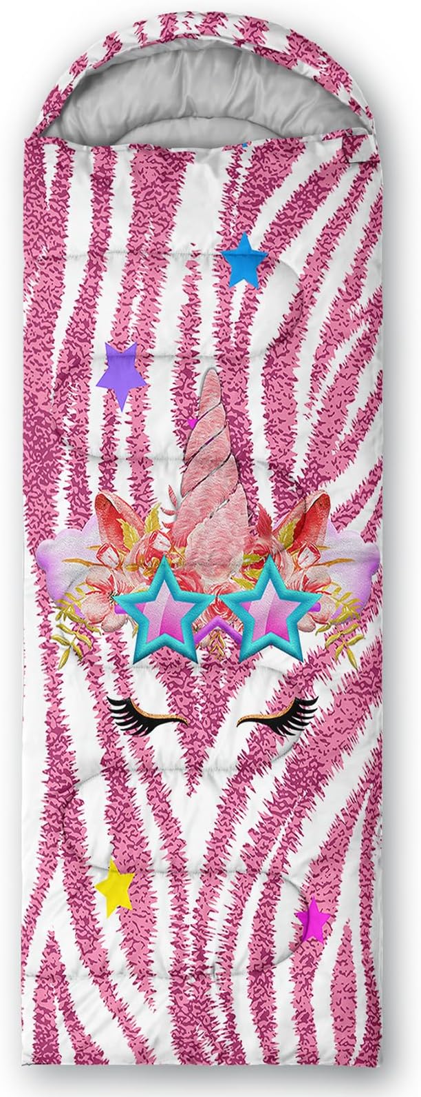 Print sleeping bag,sleeping bags,Outdoor Camping Sleeping Bag,Suitable For Children Boys And Girls Portable,Waterproof,Compact And Lightweight,Great For Outdoor Camping,Backpacking And Hiking