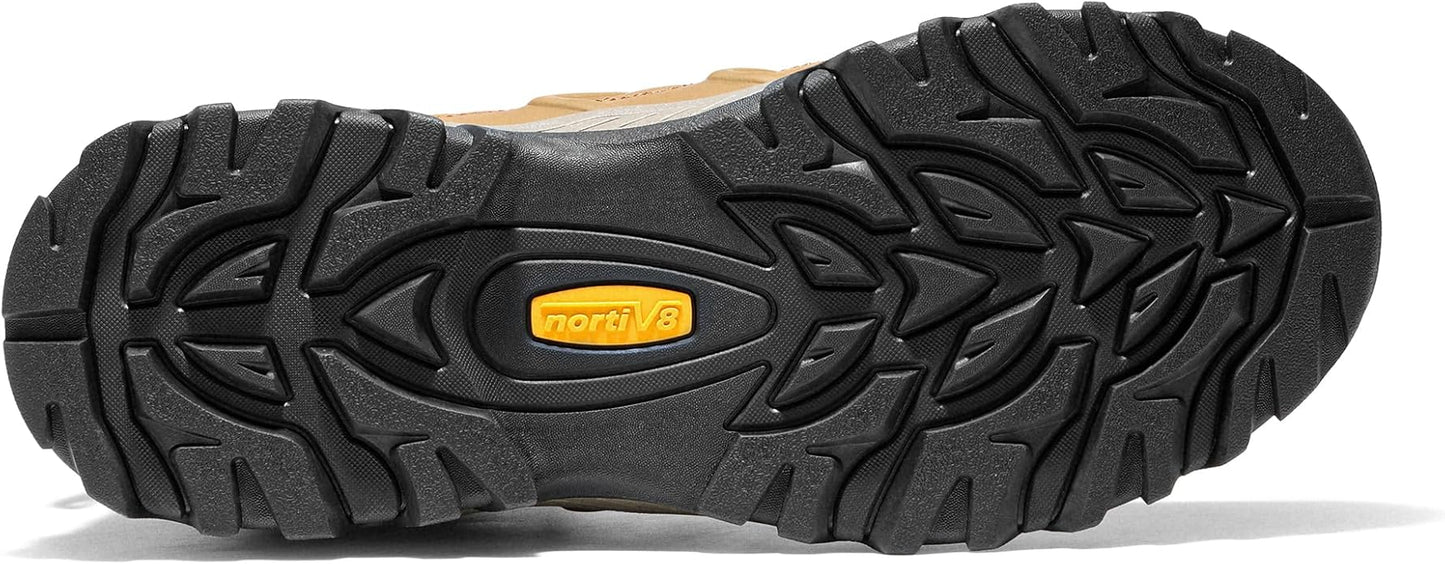 NORTIV 8 Men's Ankle High Waterproof Hiking Boots Outdoor Lightweight Shoes Trekking Trails Armadillo