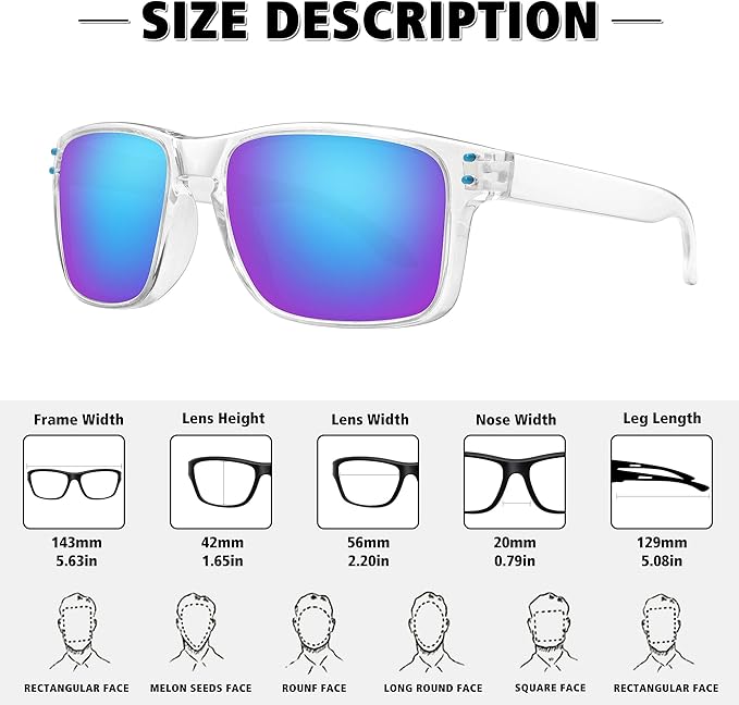 MEETSUN Polarized Sunglasses for Men Women Sports Driving Fishing Glasses UV400 Protection