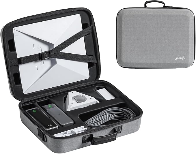 Starlink Mini Case Protective Cover - Travel Accessories Compatible with Anker 737 & A1340 Power Banks, Portable Outdoor Direct Use No Open Box