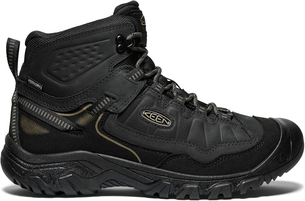 KEEN Men's Targhee 4 Mid Height Durable Comfortable Waterproof Hiking Boots