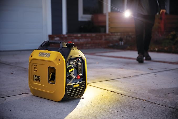 Champion Power Equipment 2500-Watt Ultralight Portable Inverter Generator with Quiet Technology and CO Shield