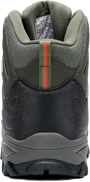 NORTIV 8 Men's Ankle High Waterproof Hiking Boots Outdoor Lightweight Shoes Trekking Trails Armadillo