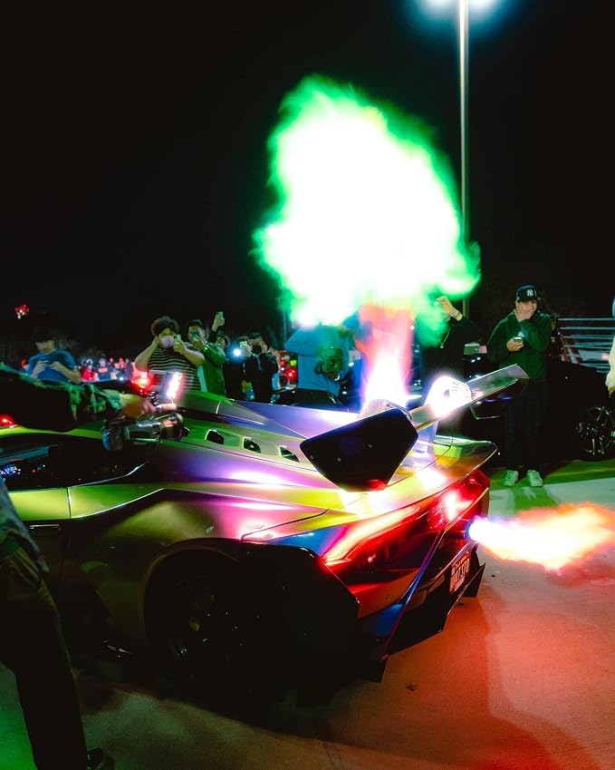 Colorful Exhaust Flame Paste (Osiris (Green))