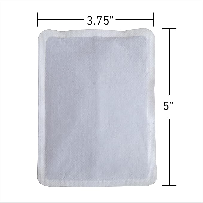 HotHands 12 Hour Adhesive Body Warmers - Bulk Value Pack of Air Activated Warmers - 20 Individual Warmers - Up to 240 Hours of Consistent Heat - On The Go Warmth for Cold Weather Activities