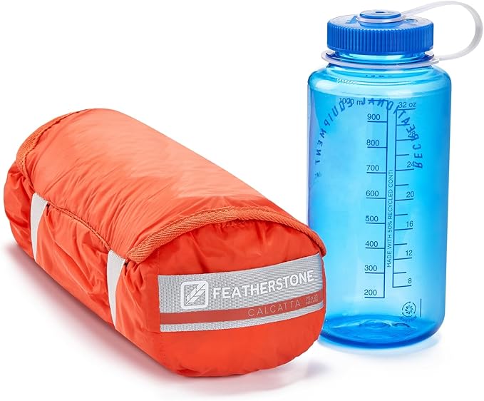 Featherstone Calcatta Air Sleeping Pad for Camping, Hiking, & Backpacking - Inflatable, Ultralight, Warm, 4 Season, & Comfortable - R-Value 5.6