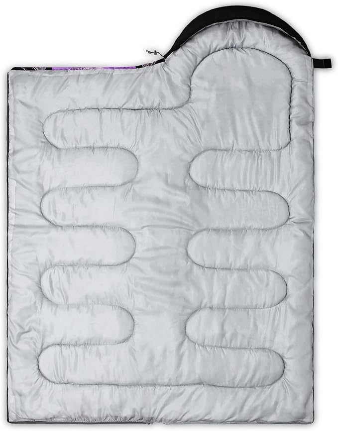 Kids Sleeping Bag for Boys Girls,Rocket Astronaut Moon Print-Lightweight Warm Portable Outdoor Indoor-Waterproof Cold Weather Resistant Sleeping Bag for Camping Hiking