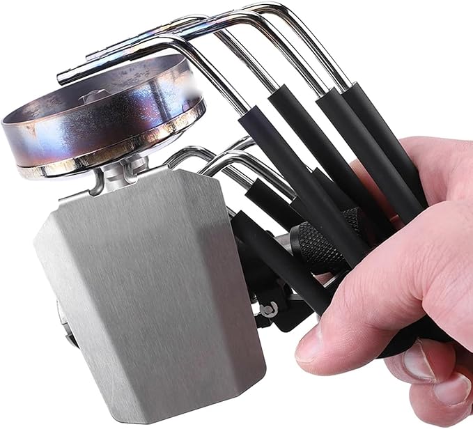 Windproof Ring for Soto 310 Spider Stoves, Stainless Steel Heat Wind Shielding Ring Flame from Wind Interference Ideal for Outdoor Cooking