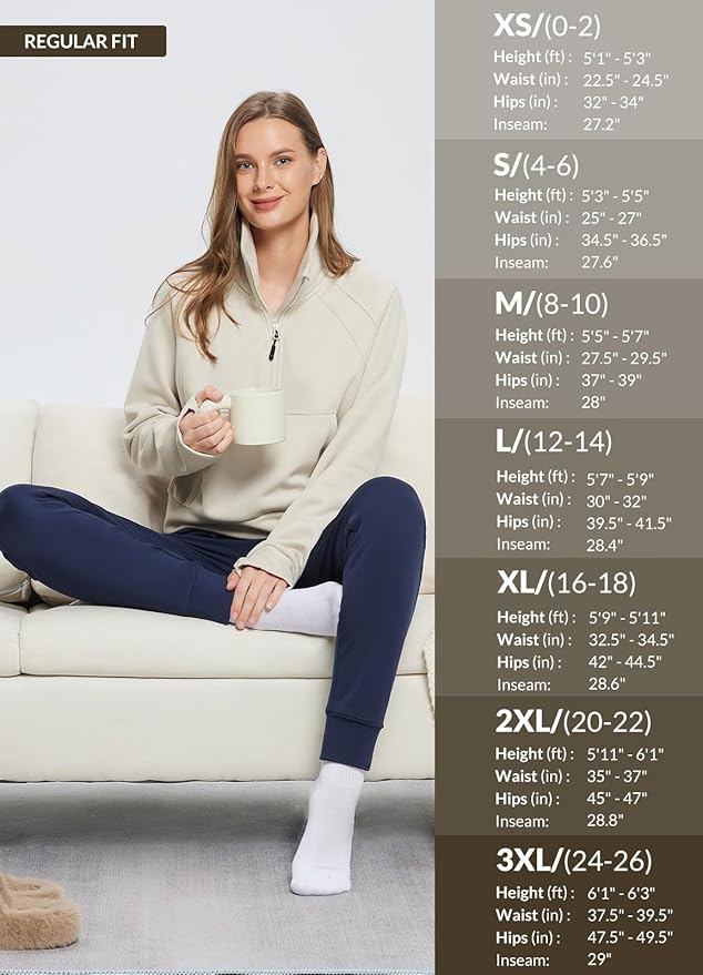 baleaf Women's Fleece Lined Pants Water-Resistant Sweatpants Winter Thermal Ski Hiking Running Joggers