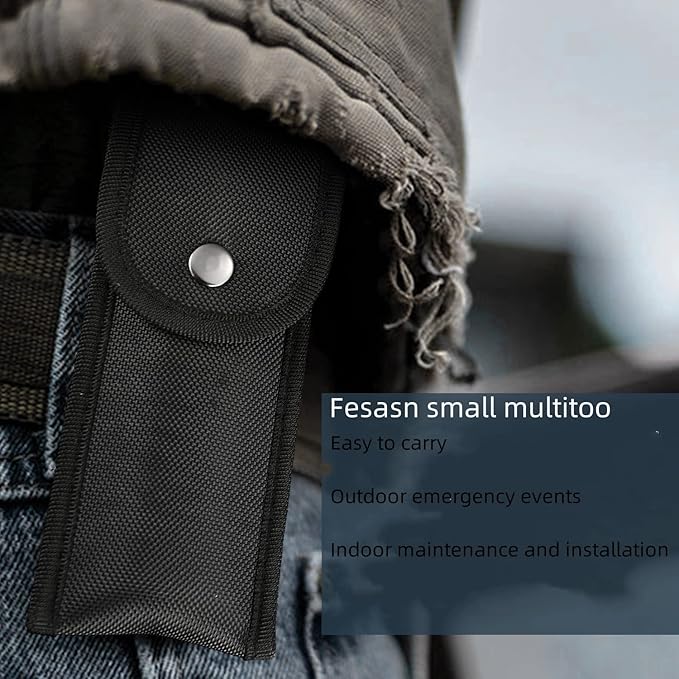 Adjustable Wrench Multitool Hammer, 16 in 1 Pocket Multi Tool Pliers, All-in-One Survival Camping Multi Tool Apply to Home DIY, Survival, Camping and Everyday Use