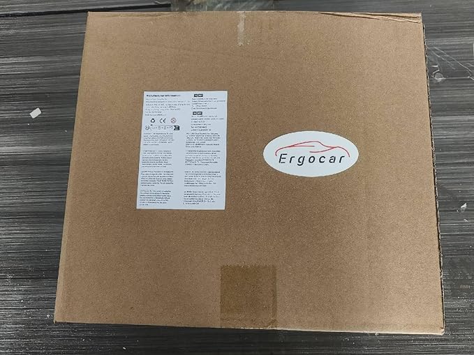 Ergocar Camping Sleeping Pad, Thick Inflatable Sleeping Pad with Pillow, Built-in Pump, Lightweight Camping Inflatable Mattress with Waterproof Nylon Fabric, Suitable for Camping, Backpacking, Hiking