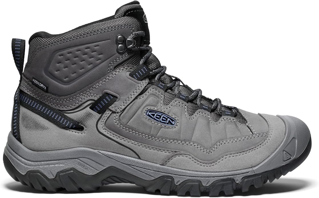 KEEN Men's Targhee 4 Mid Height Durable Comfortable Waterproof Hiking Boots