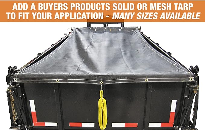 Buyers Products DTR Aluminum Tarp System Universal Size, Tarp Not Included