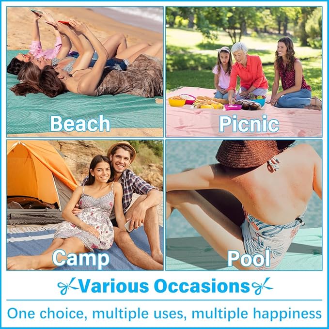 Oversized Turkish Beach Towel Blanket XXL Cotton Sandproof Towels Boho Woven Extra Large Big Sand Free Giant Throw Blankets Huge Quilt XL Picnic Camping Necessities Cloud for Adult Gifts