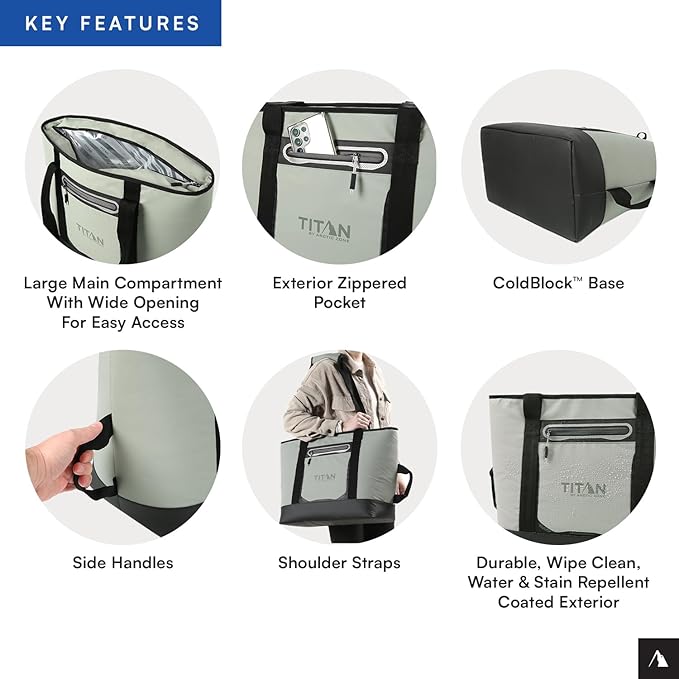 Titan Deep Freeze Insulated Tote Coolers