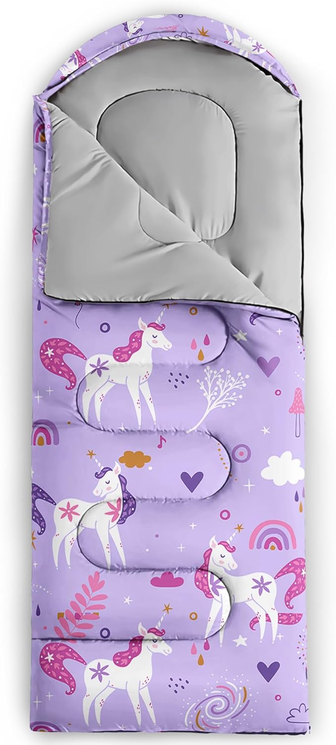 Sleeping Bag for Womens Girls Teens, Waterproof Sleeping Bags Traveling and Outdoors, Camping Gear Equipment