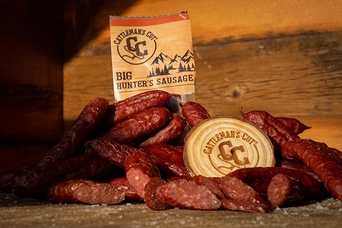 Cattleman's Cut Big Hunter's Sausage, 2.75 Ounce (Pack of 6)