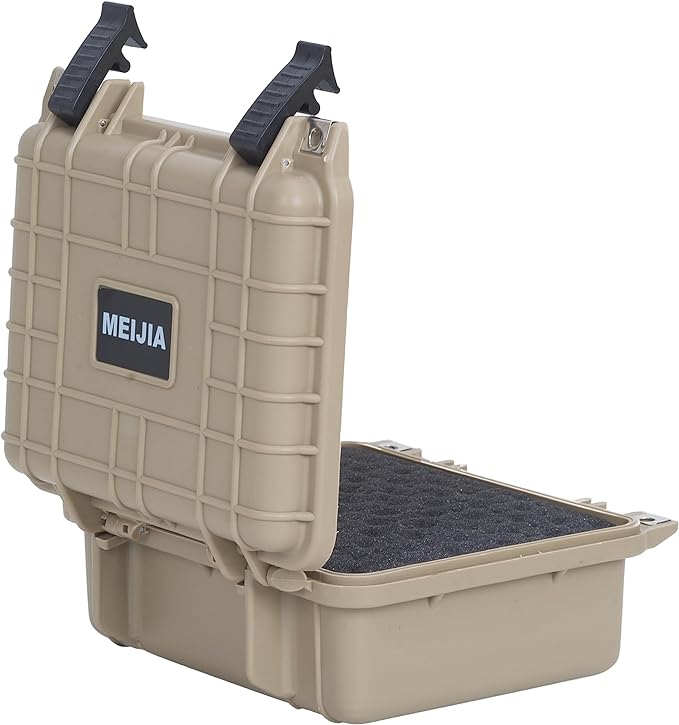 MEIJIA Portable All Weather IP67 Waterproof Protective Case,Hard Camera Case,Dry Case with Customizable Foam,Fit Use Of Drones,Camera,Equipments,10.62 x9.68x4.87inches