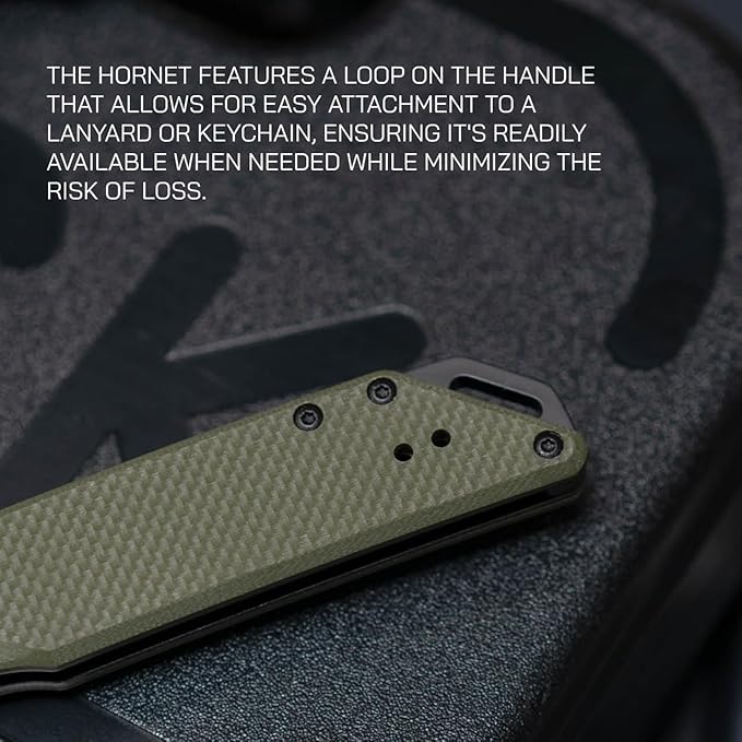 704 Gear Fang EDC Folding Pocket Knife | 3.22" Tanto Blade, D2 Steel, G10 Handle, Crossbar Lock, Reversible Pocket Clip | Black