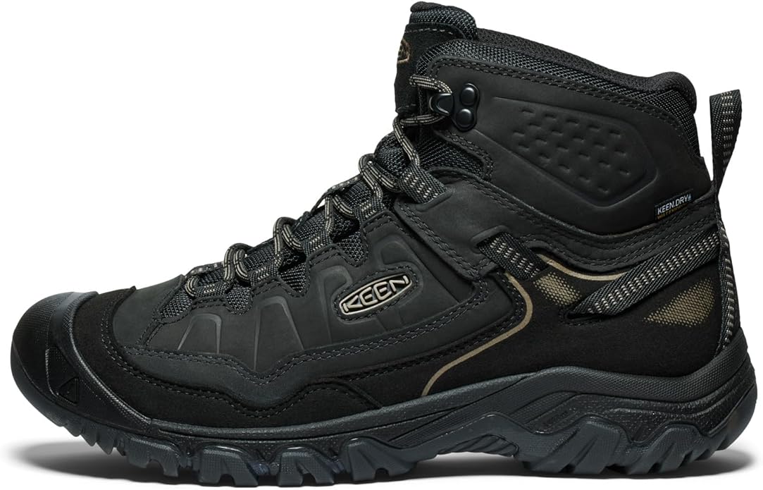 KEEN Men's Targhee 4 Mid Height Durable Comfortable Waterproof Hiking Boots