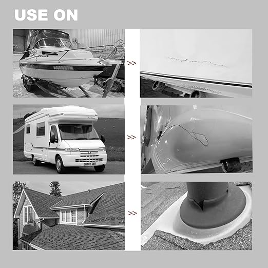 Silver RV Roof Sealant Tape, 2" x 50' Waterproof Repair Seal Tape – Extra Thick, UV-Resistant, Weatherproof Patch for Permanent Leak Sealing on RVs, Trailers, and Mobile Homes