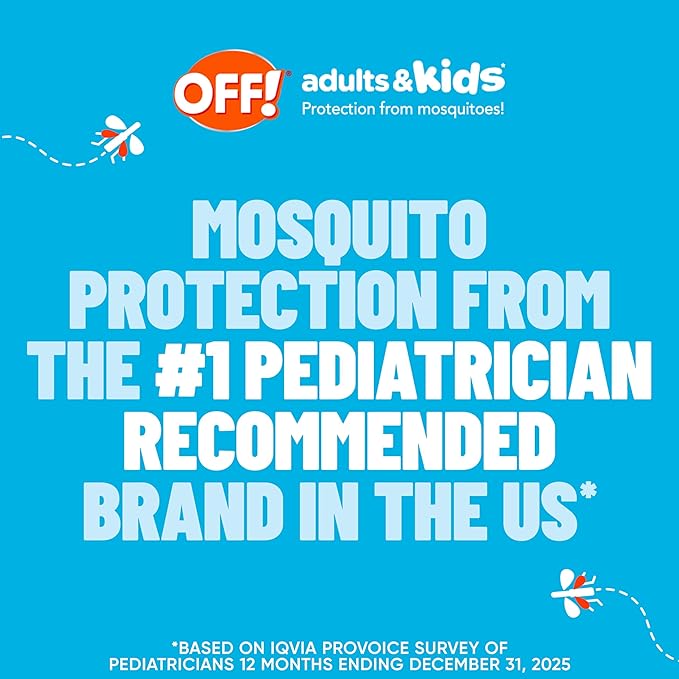 OFF! Insect Repellent Lotion for Adults & Kids, Fragrance-Free Bug Repellent for Everyday Protection from Mosquitoes and Ticks, 3.8 oz