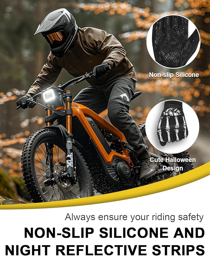 RIGWARL Gloves for Cool&Cold Weather Waterproof, Winter Gloves for Men Women Touch Screen