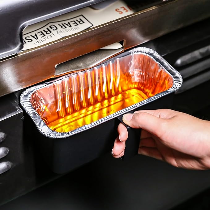 Uniflasy Grease Catcher Drip Cup for Blackstone Griddle 17, 22, 28, 30, 36 inch, 20 Pack Grease Cup Liners, Grease Tray Cup Accessories for Blackstone Flat Top Grill, Disposable Foil Drip Pan