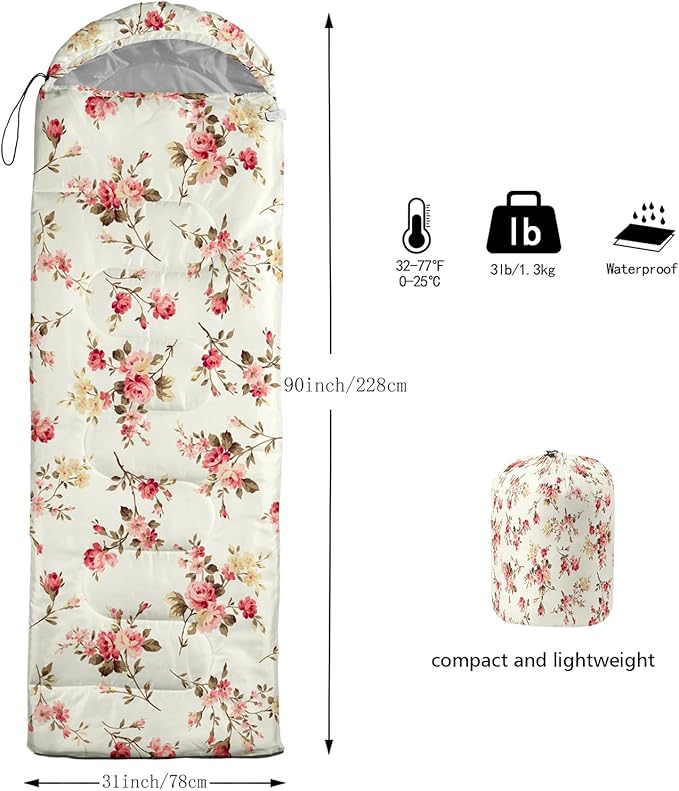 Print sleeping bag,sleeping bags,Outdoor Camping Sleeping Bag,Suitable For Children Boys And Girls Portable,Waterproof,Compact And Lightweight,Great For Outdoor Camping,Backpacking And Hiking