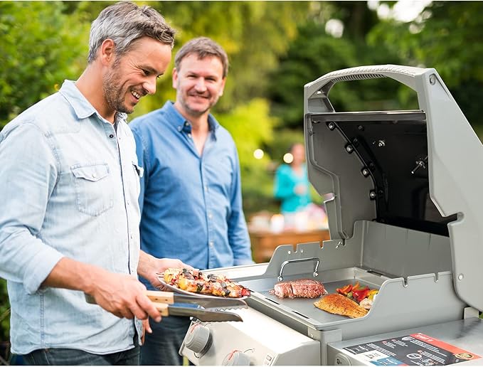Stanbroil Full Size Griddle Insert for Weber Spirit 200 Series Gas Grill, Stainless Steel Flat Top Griddle for Weber Spirit I & II S-210 E-210 E-215 E-220