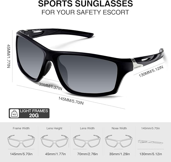 Polarized Sunglasses for Men Women UV 400 Protection Sun Glasses Sport Running Sunglasses for Fishing Cycling