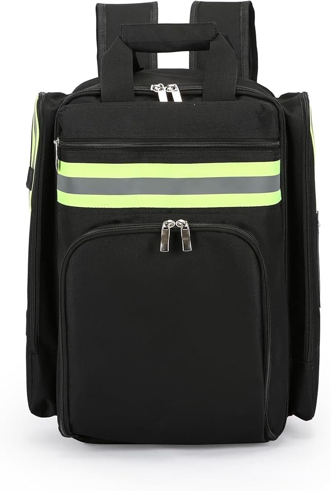 First Aid Backpack Medical Bag Empty, Medical Backpack,First Aid for traveling nurses(Bag Only)