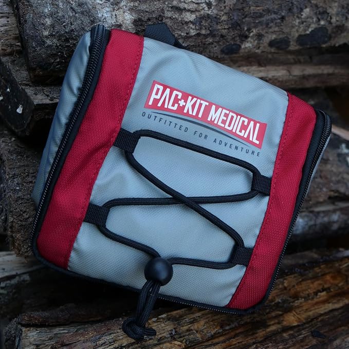 Pac-Kit Trailblazer 1 Outdoor First Aid Kit for Hiking, Camping and Outdoor Travel, 65 Pieces