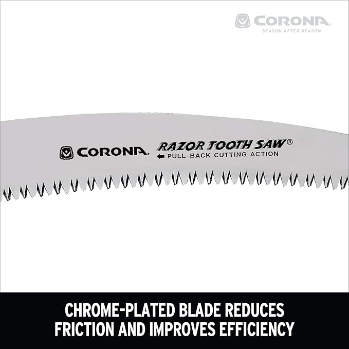 Corona Razor Tooth Folding Saw - 10 Inch Curved Blade