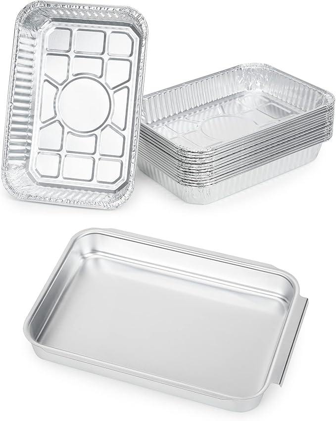 Stanbroil Grease Catcher Pan for Weber 2024 Spirit E-210 E-325 EP-325, 2025 Series Spirit E-425 E-435 EP-425 EP-435, Genesis E-435 & EPX-335 Gas Grill, Drip Tray with (15-Pack) Foil Liners