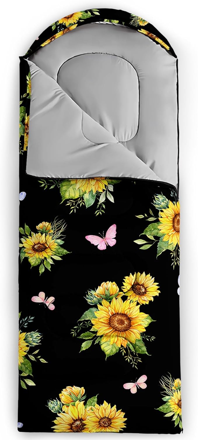 Sleeping Bag for Womens Girls Teens, Waterproof Sleeping Bags Traveling and Outdoors, Camping Gear Equipment