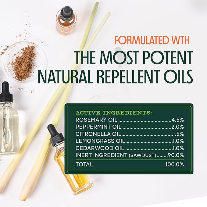 Murphy’s Naturals Mosquito Repellent Incense Sticks, 12 Count, DEET Free Bug Repellent with Citronella for Patio & Camping, 2.5+ Hours per Stick