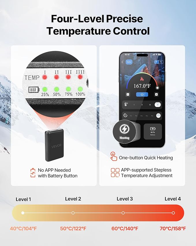 VEVOR Heated Socks