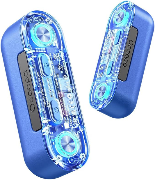 OCOOPA Hand Warmers Rechargeable 2 Pack, Magnetic Electric Handwarmer, 4 Levels Heat Up to 136℉, USB-C Portable Charger 10000mAh, Raynauds, Golf, Tech Gifts for Men, UT2s(MagTwins)