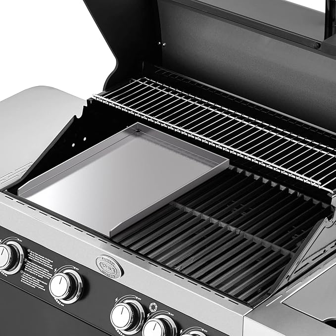 Stanbroil Stainless Steel Griddle Pan for Weber Spirit Grill Models - Gas Grill Griddle for Spirit 300 series, Spirit 700, Genesis Silver B/C, Genesis Gold B/C, Genesis Platinum B/C (2005 model Year)