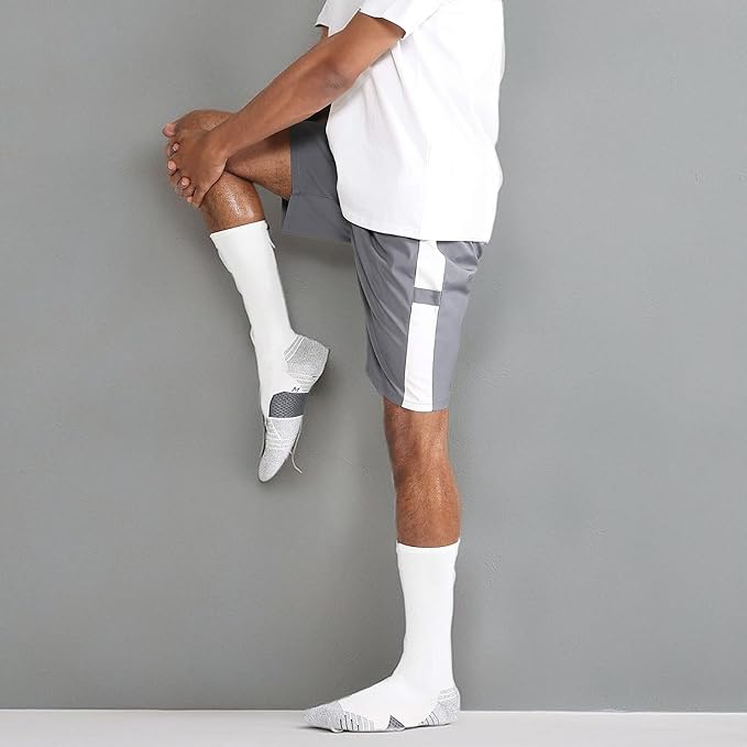 WANDER 3-6 Pairs Men's Athletic Run Cushion Over-the-Calf Tube Socks