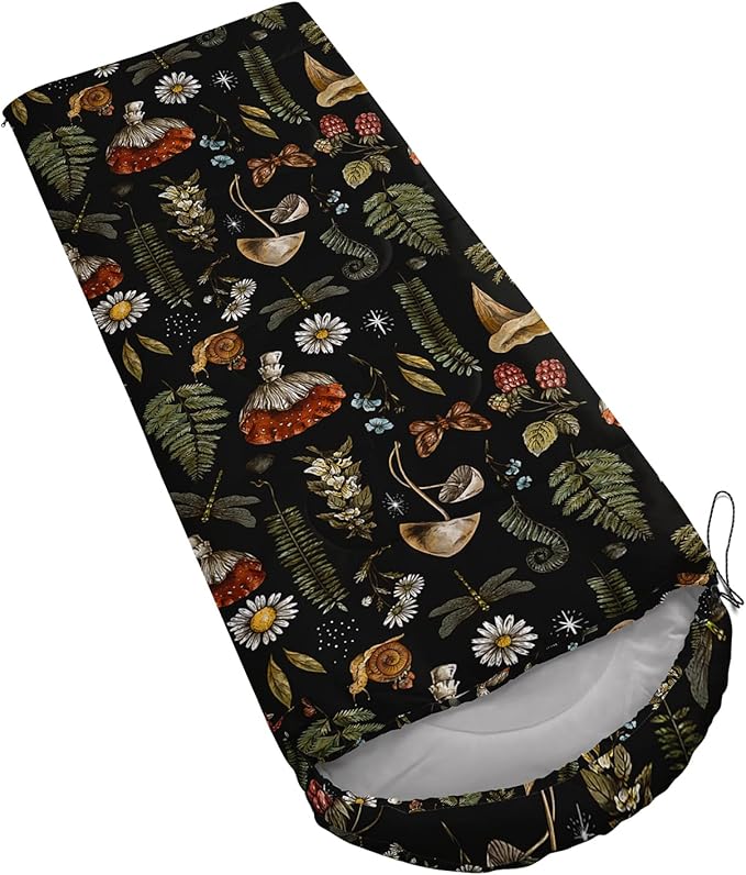 Sleeping Bags for Girls Adults, 3 Season Warm Cool Weather,Lightweight Waterproof Sleeping Outdoors, Camping Gear Equipment