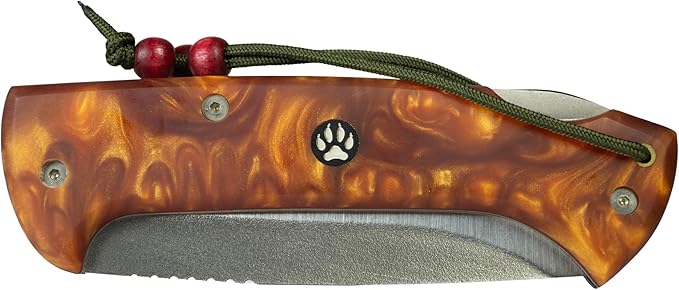 Stainless Steel With Sheated Safety Lock N690 Bohler Hunter Hunting Camping Hiking Knife