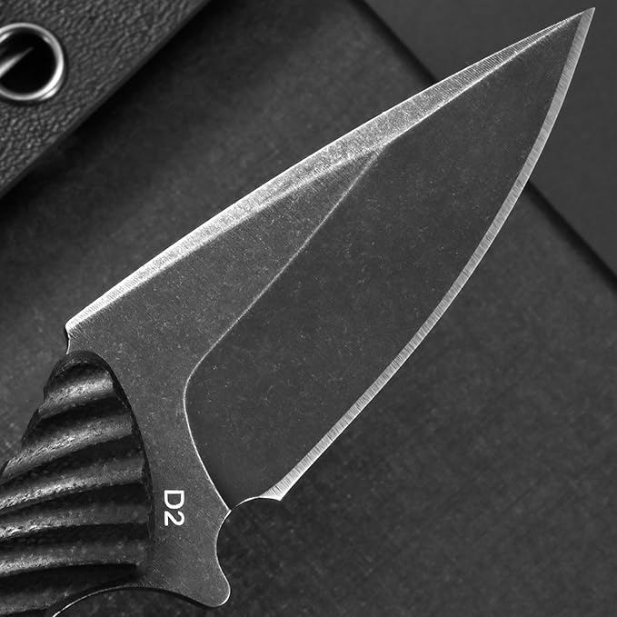 GTK399 Fixed Blade Knife D2 Steel Blade G10 Handle Full Tang EDC Tool Knifes for Outdoor Camping Hiking Survival