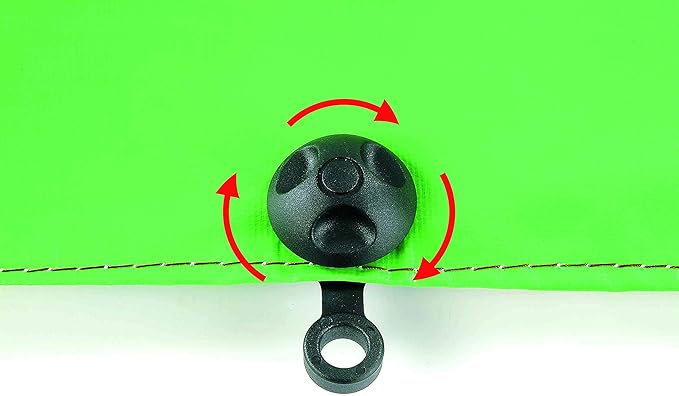 ORXPLUS TOOLS 4 PCS Tarp Grabbers, Tarp Clip, Plastic Grommets for Outdoors Camping Farming Garden Tarps