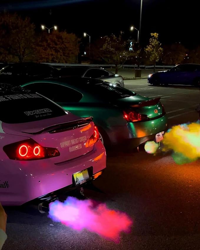 Colorful Exhaust Flame Paste (Pink)