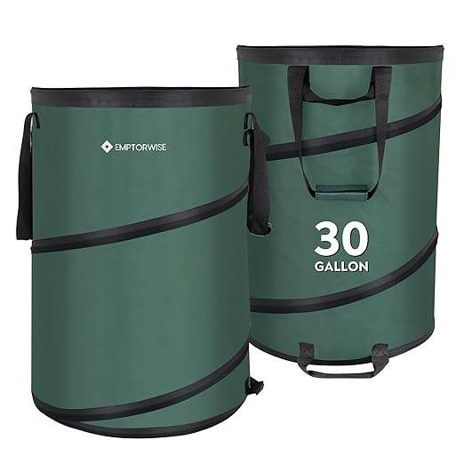 2-Pack Collapsible Pop up Trash Cans, Camping and RV Accessories for Inside & Outside, Camper Gear, Tent Essentials, Recycle Can, Travel & Trailer Must-Haves, Garbage Bin and Cool Stuff